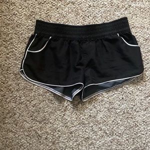 Children black shorts